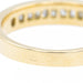 Ring 54 ring Half wedding ring Yellow gold Diamond 58 Facettes 2277582CN