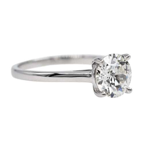Bague 52.5 Bague Solitaire Or blanc Diamant 58 Facettes 2420922CN