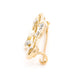 Brooch Art Deco Brooch Yellow Gold Pearl 58 Facettes 1528693CN