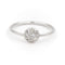 Bague 54 Bague Or blanc Diamant 58 Facettes 1653915CN