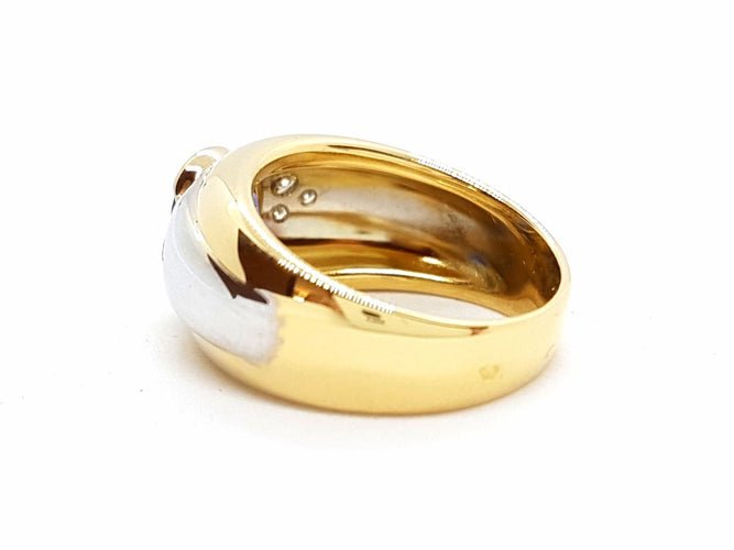 Bague 55 Bague Or jaune Saphir 58 Facettes 06496CD
