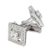 Cufflinks Boucheron cufflinks, “Ava”, white gold and diamonds. 58 Facettes 31510