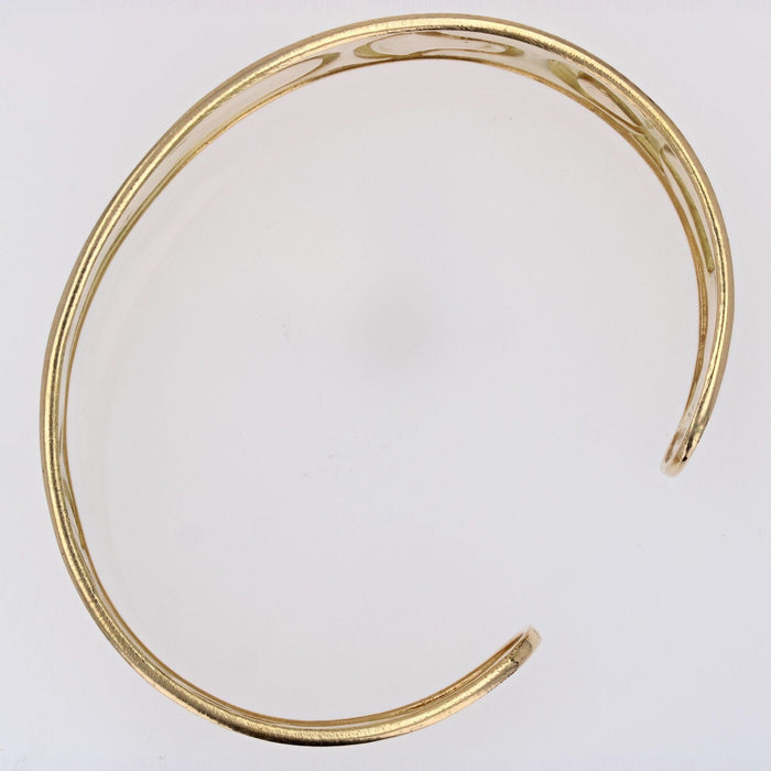 Bracelet Bracelet jonc or motifs égyptiens 58 Facettes CVBBR46