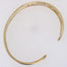 Bracelet Gold bangle bracelet with Egyptian motifs 58 Facettes CVBBR46