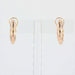 Boucles d'oreilles Boucles d'oreilles anciennes clip créoles or rose 58 Facettes 21-767