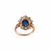 Ring SAPPHIRE & DIAMOND POMPADOUR RING 58 Facettes BO/230008 STA