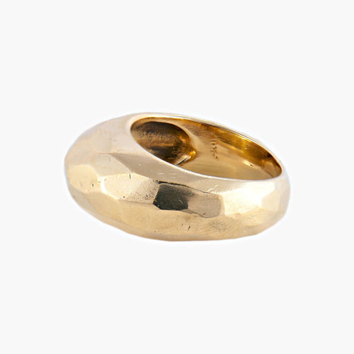 Bague 51 / Or Jaune BAGUE "FACETTE" OR JAUNE 58 Facettes bo/220021 RIV