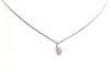 Collier Collier Chaîne + pendentif Or blanc Diamant 58 Facettes 880897CD