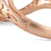 Ring Ring signed Pomellato, Arabesque in pink gold 58 Facettes 0