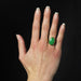 Ring 61 Vintage jade ring in gold 58 Facettes 23-323