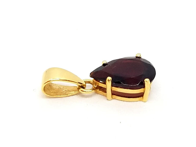 Pendentif Pendentif Or jaune Grenat 58 Facettes 06577CD