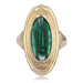 Ring 51 Sugar loaf tourmaline and gold ring 58 Facettes CV87