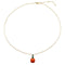 Collier Collier Pomellato, "Capri", or rose, corail, tsavorites. 58 Facettes 30912