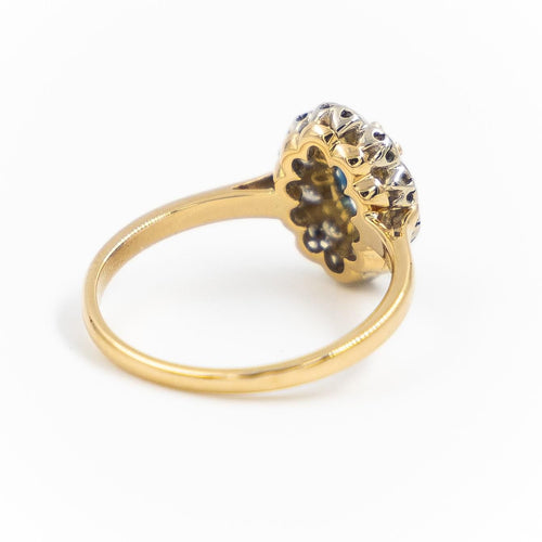 Bague 53 Bague Pompadour Or jaune Saphir 58 Facettes 1512558CN