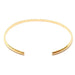 Bracelet Yellow gold open bangle bracelet 58 Facettes