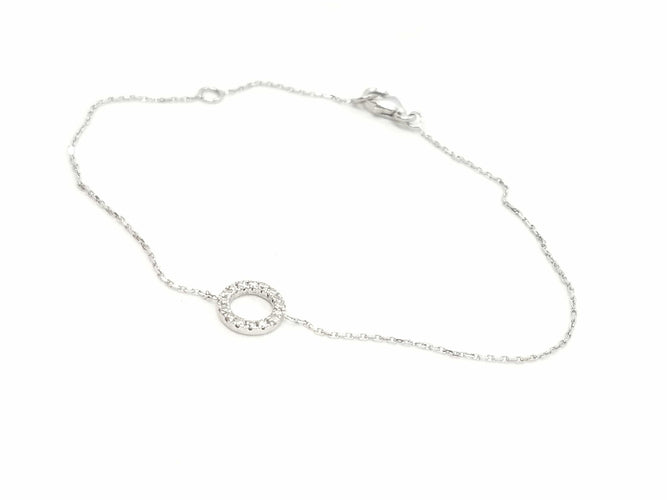 Bracelet Bracelet Graphique Or blanc Diamant 58 Facettes 579169RV