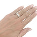 Ring 50 Cartier ring, “Love”, white gold, diamonds. 58 Facettes 31686