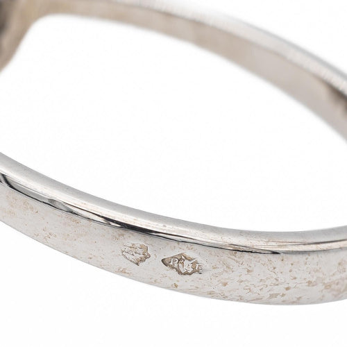 Bague 55 Bague Or blanc Saphir 58 Facettes 2602108CN