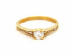 Bague 53 Bague Solitaire Or jaune Diamant 58 Facettes 578745RV