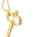 POMELLATO necklace - Yellow gold “key” pendant necklace 58 Facettes 32426