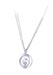 CHOPARD Happy Spirit Necklace in 750/1000 White Gold 58 Facettes 61201-56993