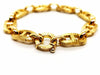 Bracelet Navy mesh bracelet Yellow gold 58 Facettes 1680812CN