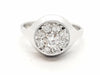 Bague 54 Bague Or blanc Diamant 58 Facettes 00779CN