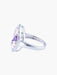 Bague 52 Bague quartz rose Améthystes 58 Facettes