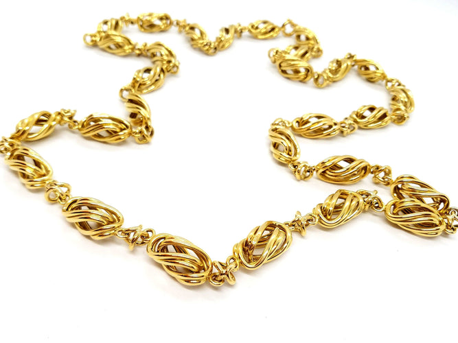 Collier Collier Sautoir Or jaune 58 Facettes 761600CN