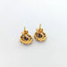 Boucles d'oreilles Boucles d'oreilles Florales or jaune et améthystes 58 Facettes 27254