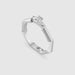 56 GUCCI Ring - LINK TO LOVE RING WITH DIAMONDS 58 Facettes YBC744971002016