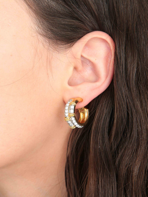 Boucles d'oreilles FRED - Boules d'oreilles Isaure Diamants 58 Facettes