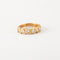 Bague Bague Alliance Or jaune 14 carats Diamants 58 Facettes