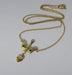Necklace Yellow gold pendant necklace 58 Facettes