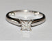 Bague 51 Bague solitaire taille princesse 58 Facettes 396