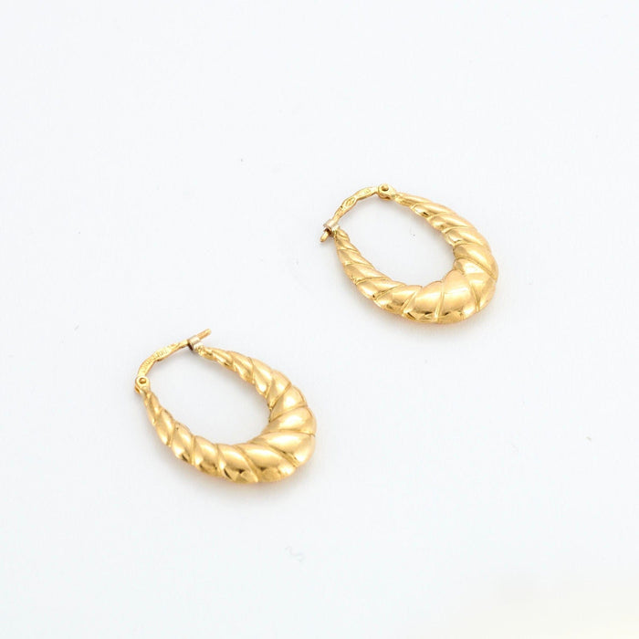 Boucles d'oreilles Boucles d’oreilles Or jaune 58 Facettes