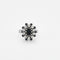 Bague 55 Bague Marguerite Saphirs Diamants 58 Facettes C87