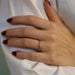Ring 49 Tiffany & Co - Elsa Peretti Platinum & Diamond Wedding Ring 58 Facettes