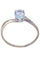 Bague 55 BAGUE MODERNE AIGUE-MARINE 58 Facettes 073271
