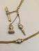 Gold vest chain necklace 58 Facettes