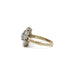 Ring 52 Marguerite Ring - Gold, platinum and Diamonds 58 Facettes 240036R