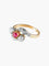 Bague Bague ancienne trilogie rubis diamants 58 Facettes