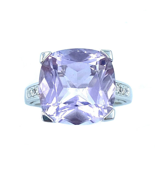 Bague MAUBOUSSIN - Bague «Gueule d’amour », améthyste, diamants 58 Facettes