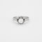Bague 55 Bague Solitaire Or gris Diamant 0.53ct 58 Facettes 230450