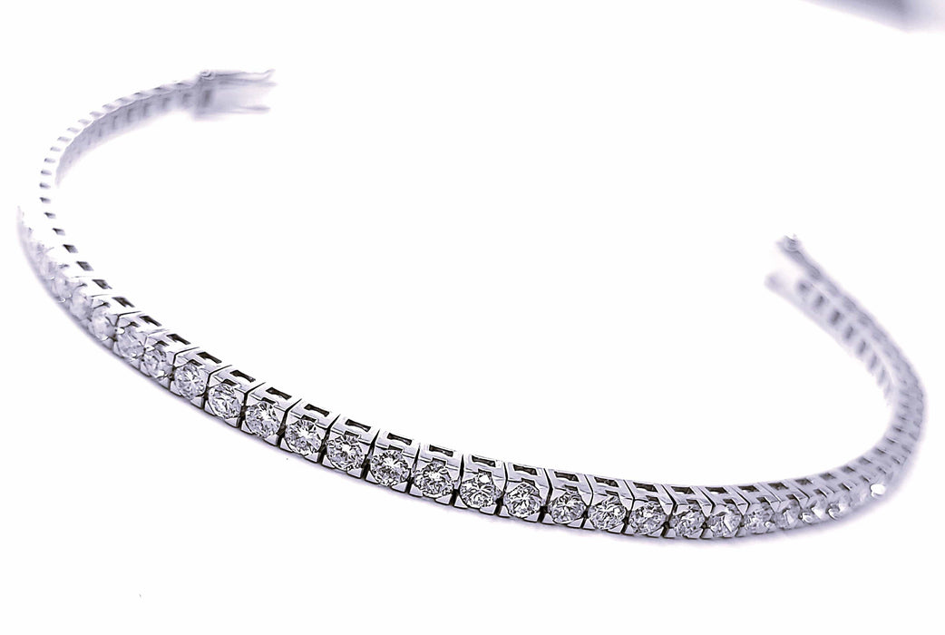 Bracelet Bracelet tennis rivière 60 diamants 58 Facettes Riv.FA.15