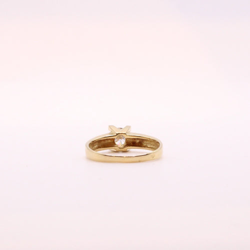 Bague Bague Solitaire diamants 58 Facettes