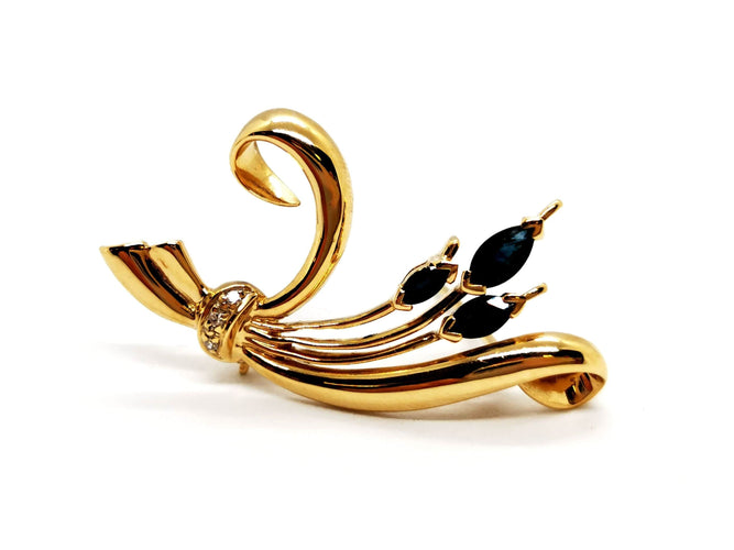 Broche Broche Or jaune Diamant 58 Facettes 1141229CD