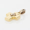 Pendentif Croix or jaune et diamant 58 Facettes 12-075