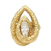 Ring 53 Van Cleef & Arpels ring, yellow gold, shuttle diamond. 58 Facettes 31107
