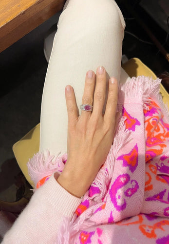 Bague Bague Or Saphir Diamants 58 Facettes 1